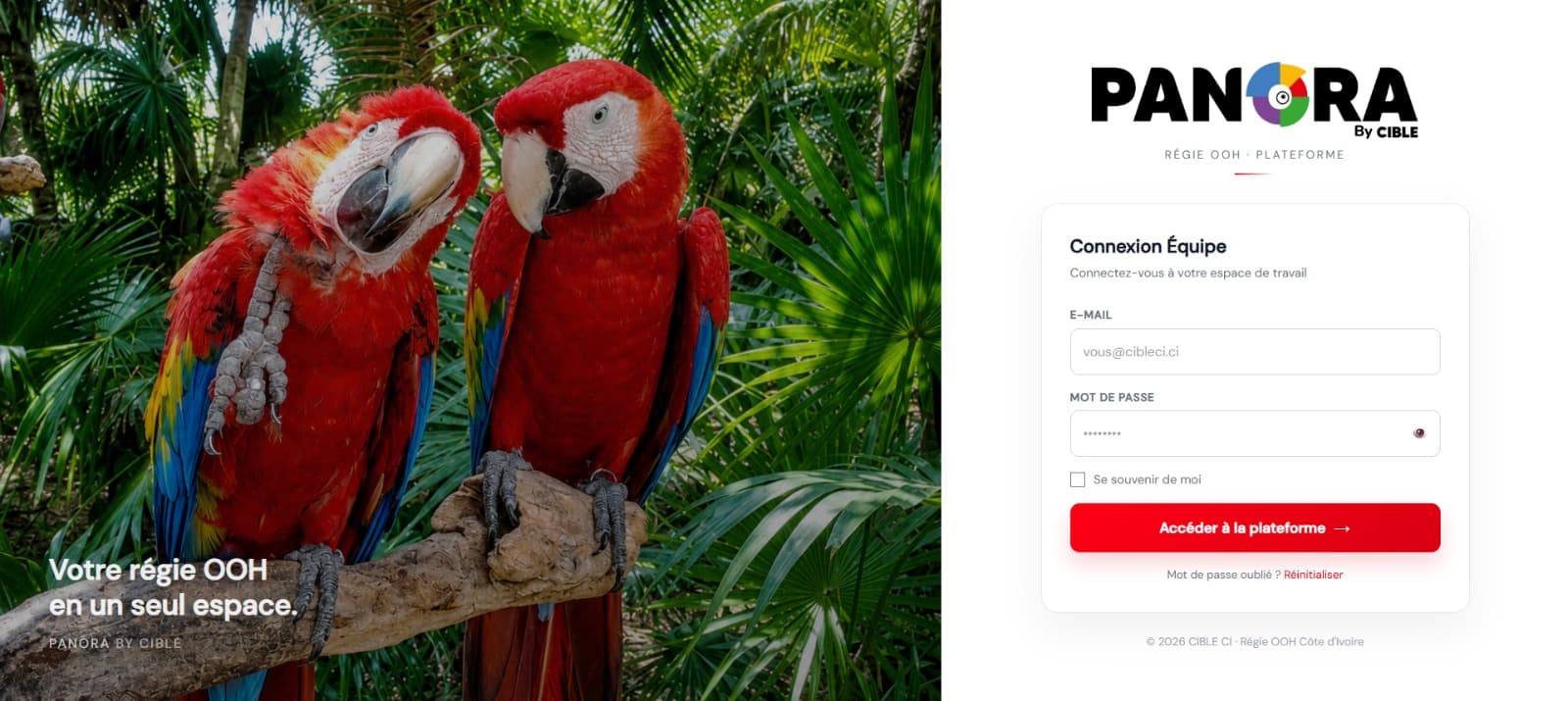 Aperçu du projet Panora