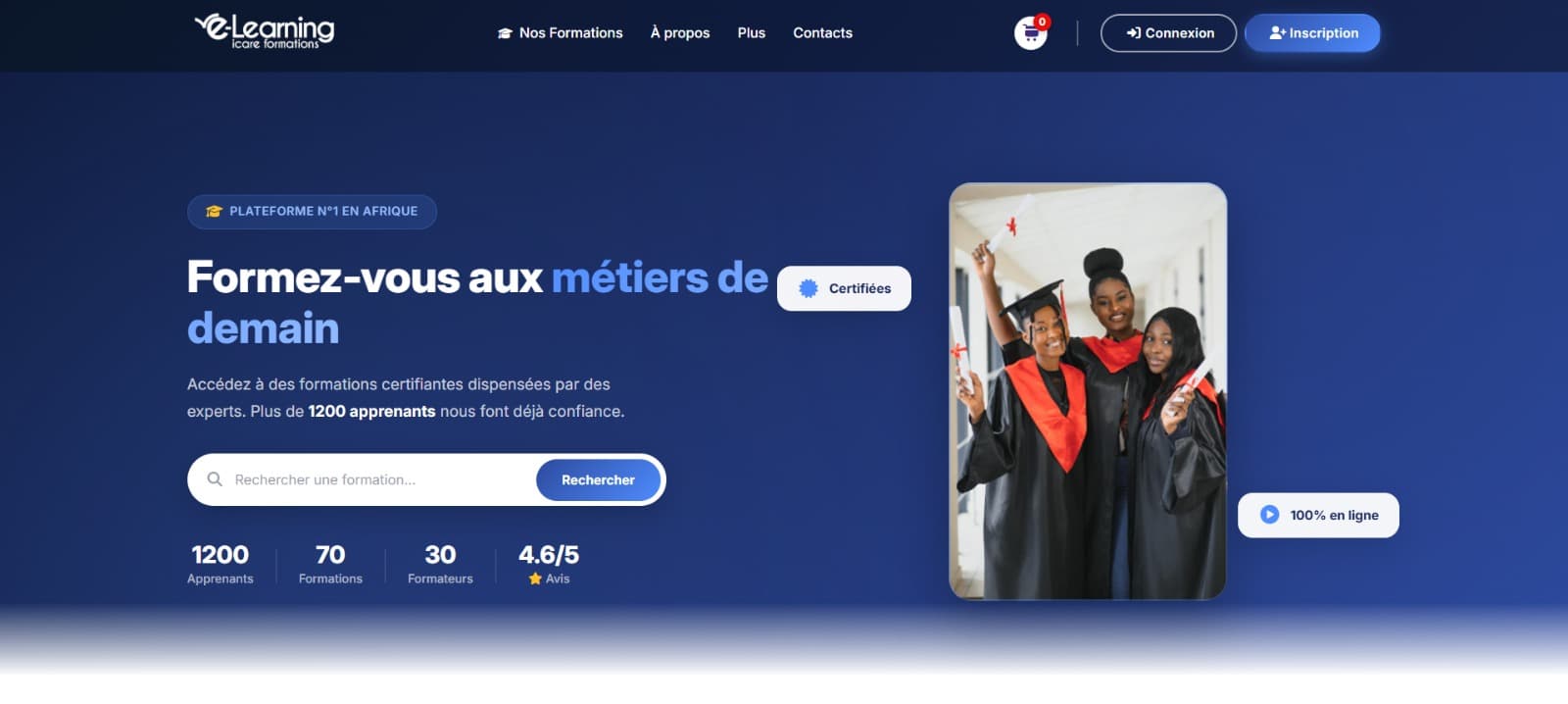 Aperçu du projet ICARE E-Learning